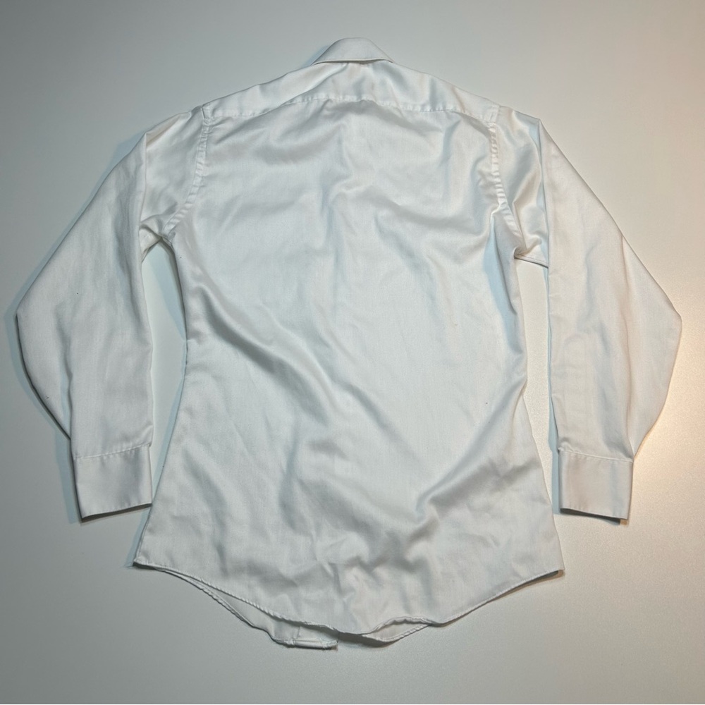 Geoffrey Beene Men's White Regular Fit Dress Shirt - Picture 2 of 6